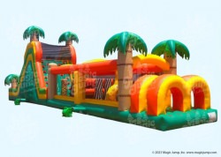 60' Tropical Obstacle Course