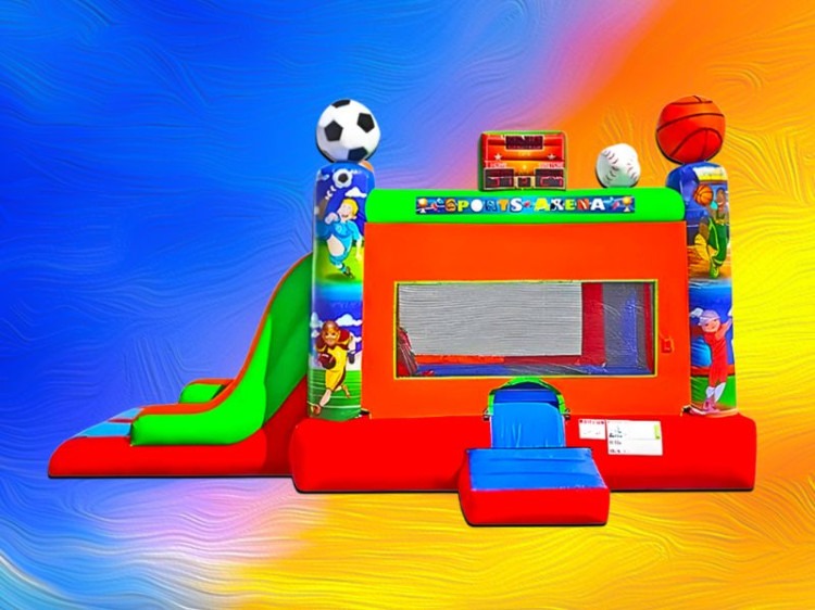 Bounce House With Slide