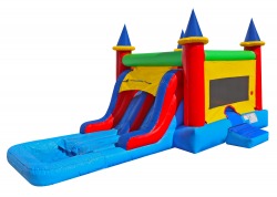 Dual Castle Wet or Dry nowm 0 445871926 Double Slide Castle Combo Wet