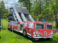 Fire20truck201 614100464 18 Ft Firetruck Slide - Dry