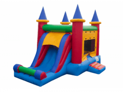 Single Slide Brunos Bounce House 1 312364470 Single Slide Castle Combo