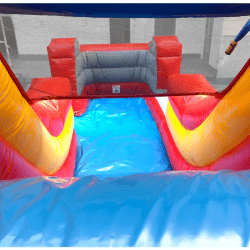 fire truck combo slide2 1709908105 Mega Fire Truck Water Slide Bounce House Wet