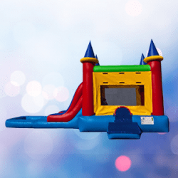 Single Slide Castle Combo Wet