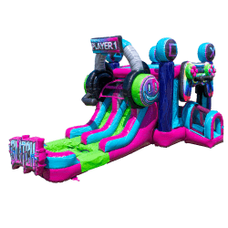 Gamers Bounce House with Slide