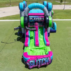 Glitch20gamers20Bounce20House20with20slide20 20Brunos20Bou 1 Gamers Bounce House with Slide